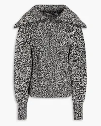 IRO Pullover aus einer Wollmischung Schwarz