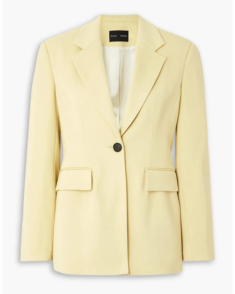 Proenza Schouler Blazer aus Twill Gelb