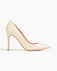 Rupert Sanderson New Malory Pumps aus Lackleder Neutral