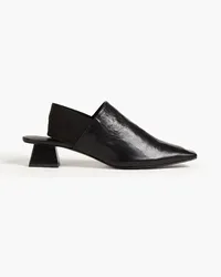 Tory Burch Mellow Slingback-Pumps aus Leder Schwarz