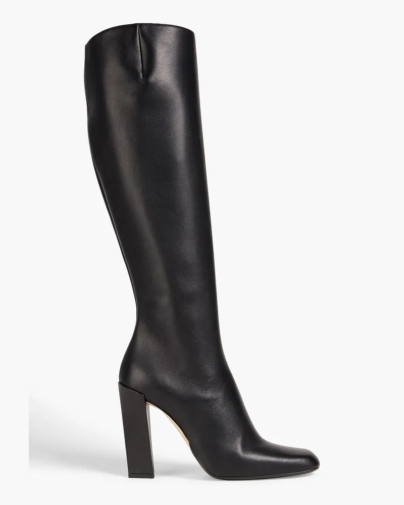 Victoria Beckham Lederstiefel Schwarz