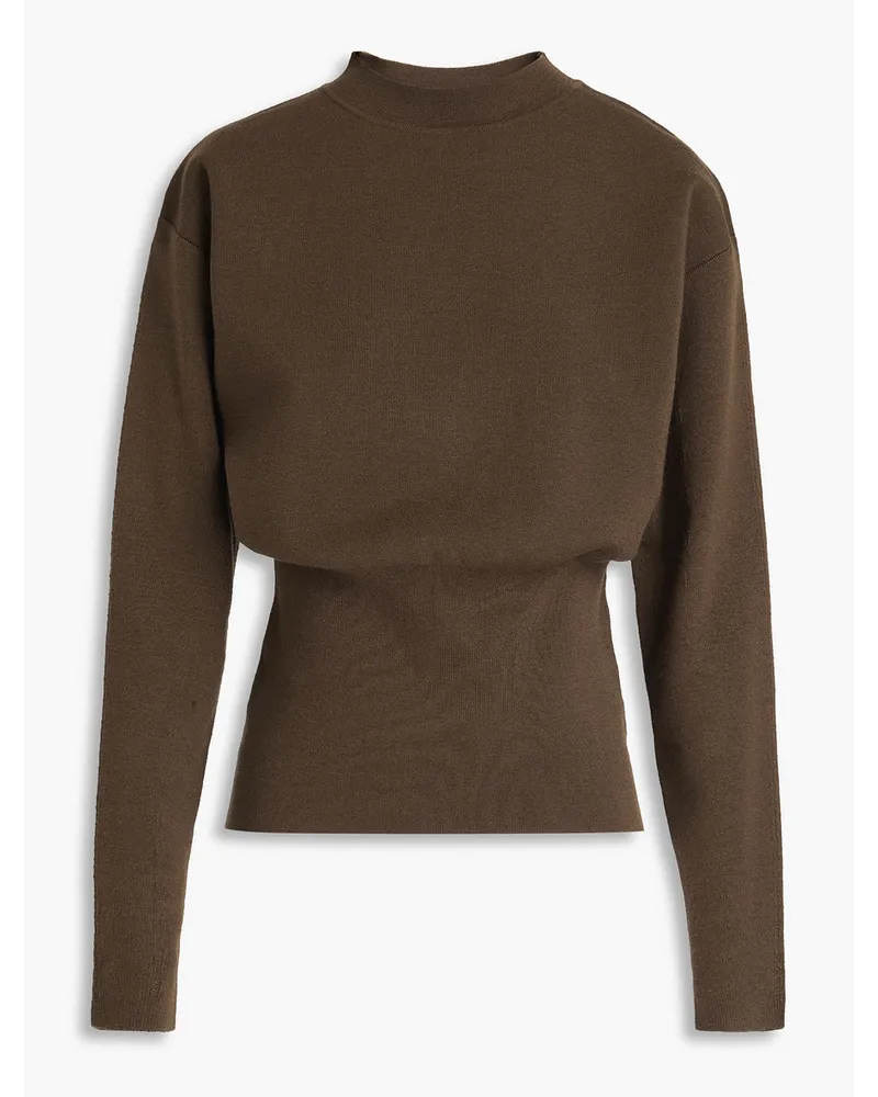 3.1 phillip lim Pullover aus einer Wollmischung Braun