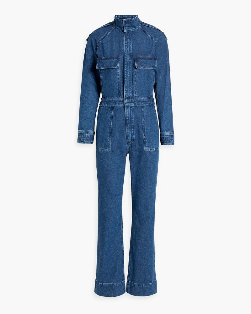 Frame Denim Jumpsuit aus Denim Blau