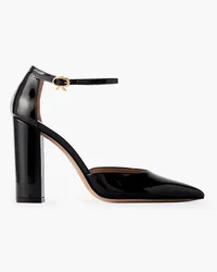 Gianvito Rossi 100 Pumps aus Lackleder Schwarz