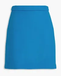 Diane von Furstenberg Dottie Minirock aus Wollfilz Blau