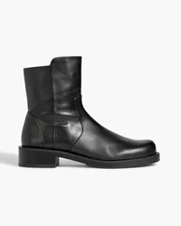 Stuart Weitzman Ankle Boots aus Leder Schwarz