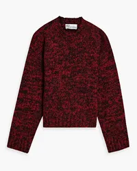 RED Valentino REDValentinoMelierter Strickpullover Rot