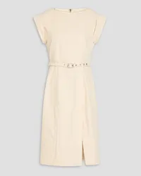 3.1 phillip lim Belted denim midi dress Weiß