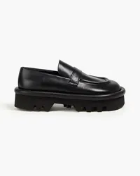 J.W.Anderson Loafers aus Kunstleder Schwarz