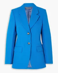 Victoria Beckham Blazer aus Drillich Blau