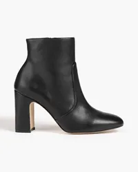 Stuart Weitzman Nell 85 Ankle Boots aus Leder Schwarz