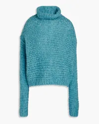 NAADAM Rollkragenpullover aus einer Alpakamischung Blau