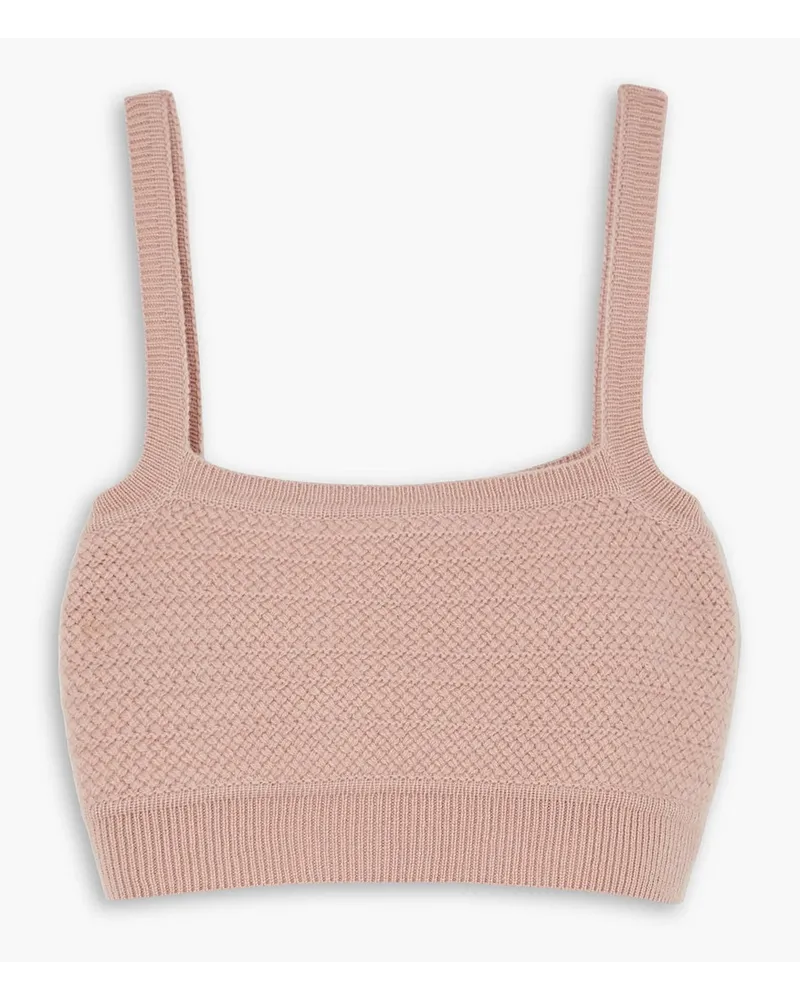 arch4 Imperial Cropped Top aus Kaschmir Pink