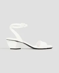 Giuseppe Zanotti Sandalen aus Kunstleder Weiß