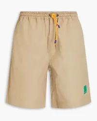 Emporio Armani Shorts aus Baumwollpopeline Neutral