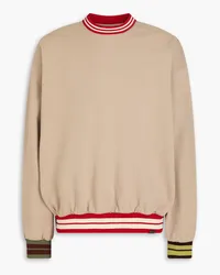 Jacquemus Sweatshirt aus Baumwollfrottee Neutral