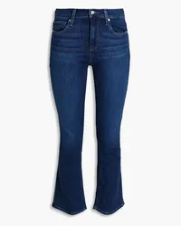 Paige Shelby halbhohe Kick-flare-Jeans Blau