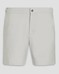 Frescobol Carioca Rio mittellange Badeshorts Grau