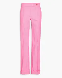 Jacquemus Hose mit geradem Bein aus Twill Pink