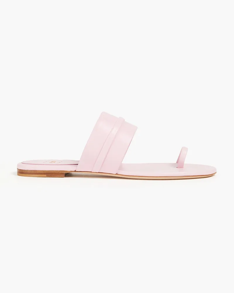 Malone Souliers Bay Sandalen aus Leder Pink