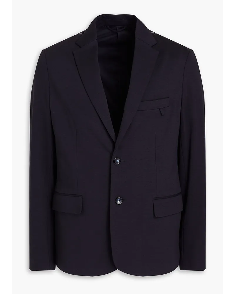 Emporio Armani Blazer aus Jersey Blau