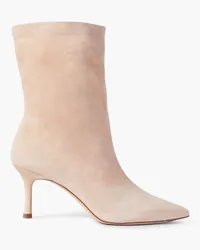 Rag & Bone Brea Stiefel aus Veloursleder Pink