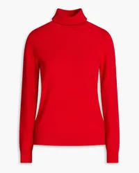 N.Peal Rollkragenpullover aus Kaschmir Rot