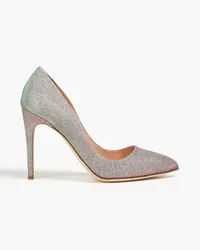 Rupert Sanderson Pumps aus Lamé Metallic