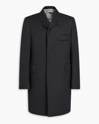 Thom Browne Mantel aus Woll-Twill Grau