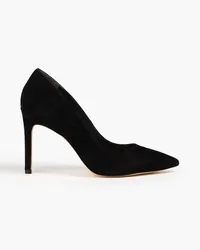 Stuart Weitzman Leigh 95 Pumps aus Veloursleder Schwarz