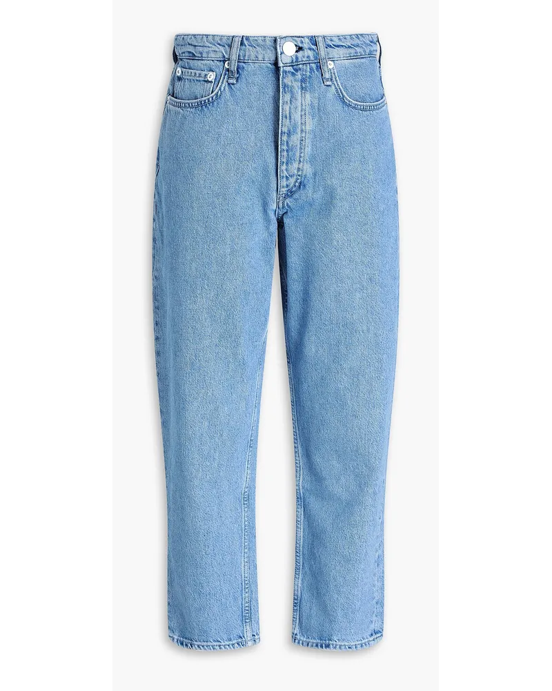 Rag & Bone Alissa Boyfriend-Jeans inausgewaschener Optik Blau