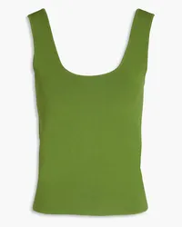 Vince Tanktop aus Stretch-Strick Grün