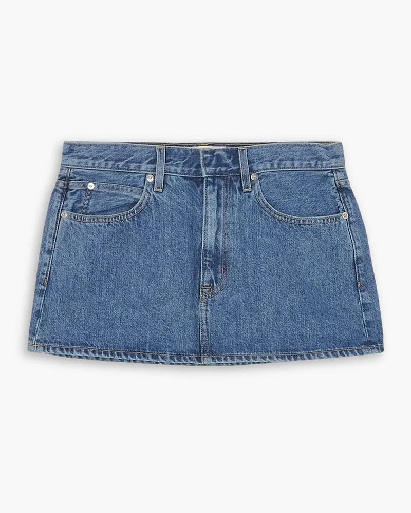 SLVRLAKE Mini-Jeansrock Blau