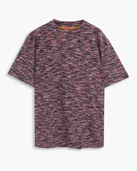 Missoni T-Shirt aus Baumwoll-Jersey inSpace-Dye-Optik Orange