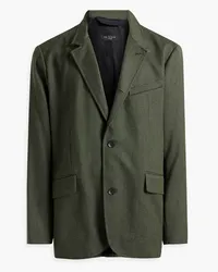 Rag & Bone Parker Blazer aus Woll-Twill Grün