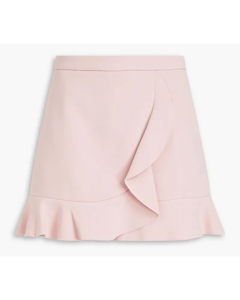 RED Valentino REDValentinoShorts aus Crêpe mit Rüschen inRock-Optik Pink