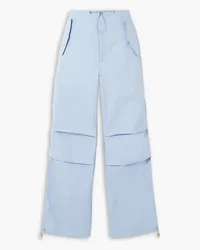 Dion Lee Toggle Parachute Cargohose aus Gabardine aus einer Baumwollmischung Blau