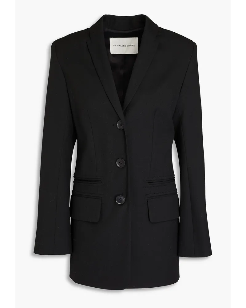 By Malene Birger Blazer aus Crêpe Schwarz