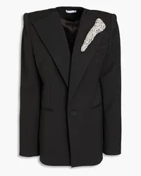 Area Blazer aus einer Wollmischung Grau