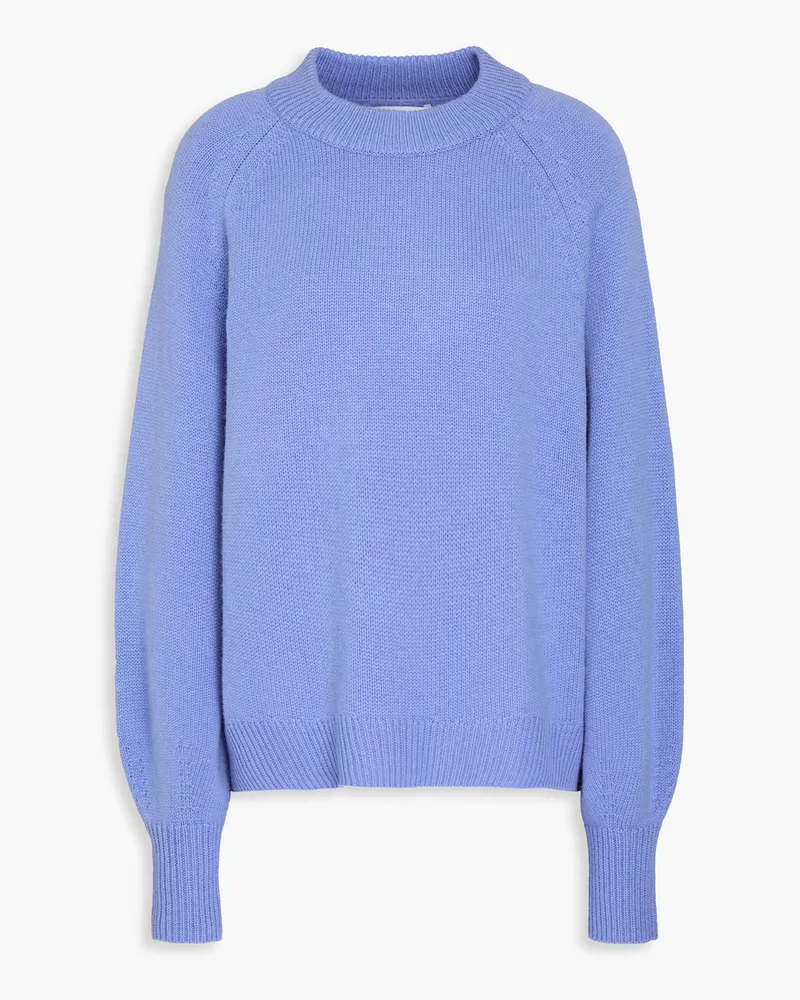 Chinti & Parker Pullover aus einer Woll-Kaschmirmischung Blau