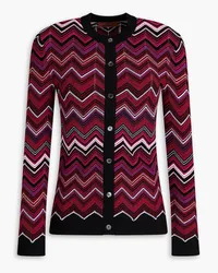 Missoni Strickcardigan inHäkeloptik Rot