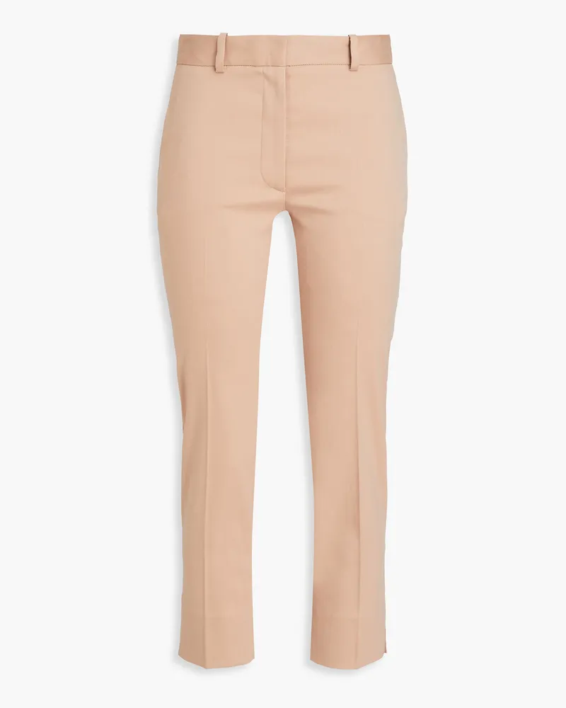 Joseph Cropped Hose mit schmalem Bein aus Popeline aus einer Baumwollmischung Neutral