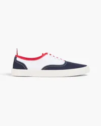 Thom Browne Sneakers aus Canvas inColour-Block-Optik Blau