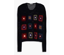 Pullover aus Baumwolle mit Intarsienmuster