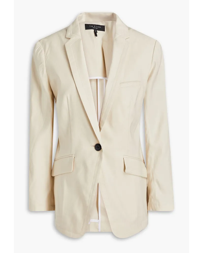 Rag & Bone Margot Blazer aus einer Leinenmischung Neutral