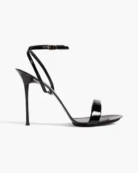 Gianvito Rossi Gala Sandalen aus Lackleder Schwarz