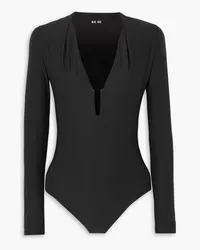 ALIX Gunnar String-Body aus Stretch-Jersey Schwarz