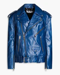 J.W.Anderson Bikerjacke aus Leder Blau