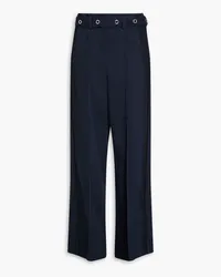 3.1 phillip lim Cotton-twill wide-leg pants Blau