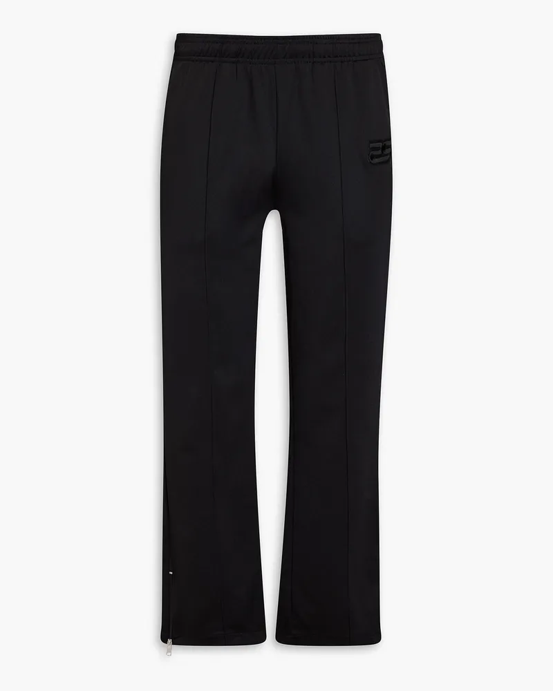 Sandro Track Pants aus Jersey Schwarz